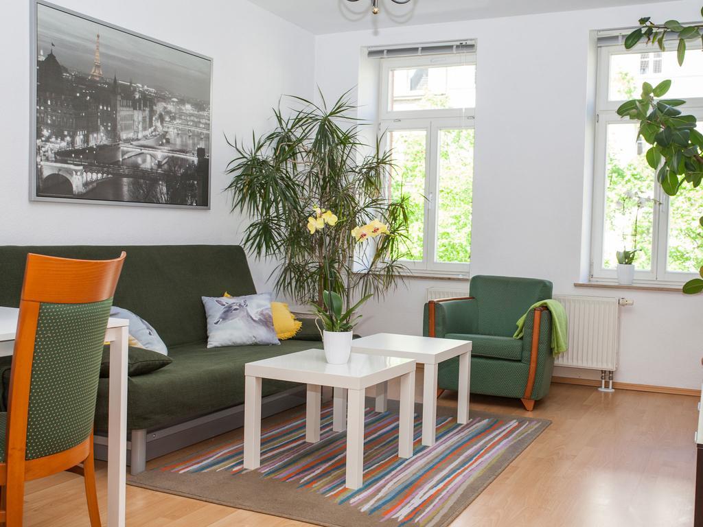 Ferienwohnung Leipzig Nord-Ost Buitenkant foto