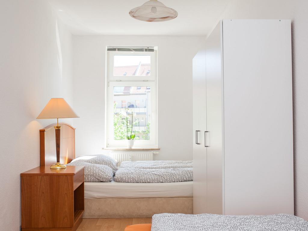 Ferienwohnung Leipzig Nord-Ost Buitenkant foto